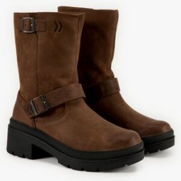 Palladium Bottes Pallarise en cuir de vache