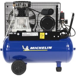 Michelin MB 50/268 MC - Compresseur d'air électrique par courroie - Moteur 2 CV - 50 l