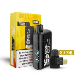 Cristal Puff 28K — Ananas (100% Légale)