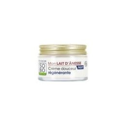 Léa Nature SO BIO étic Mon Lait d'Ânesse Crème Nuit Régénérante Bio 50 ml - Pot