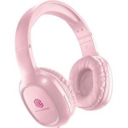 Cellular Line Micro-casque supra-auriculaire Bluetooth, sans fil, filaire rose volume réglable, commande tactile