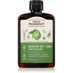 Green Pharmacy Essential oils of Lime Massage Oil huile de massage contre la cellulite 200 ml
