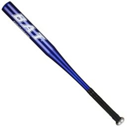 Batte de baseball 51cm en aluminium bleu résistant bâton