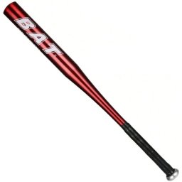 Batte de baseball 51cm en aluminium rouge résistant bâton