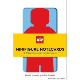 Lego Cartes en forme de minifigurine: 12 cartes découpées et enveloppes