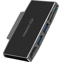 Terratec Station daccueil USB-C® CONNECT Go1 Convient pour les marques: Microsoft
