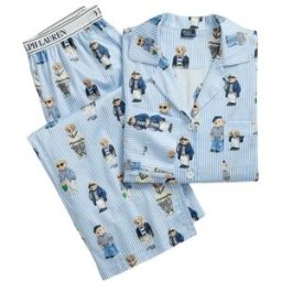 Polo Ralph Lauren Ensemble de pyjama imprimé à rayures en coton