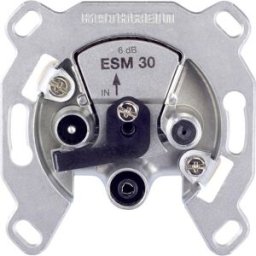 Kathrein ESM 32 Prise antenne BK, DAB+, TV, FM, Data encastré, à visser Prise de montage en boucle