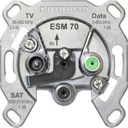 Kathrein ESM 70 Prise antenne SAT, TV, FM, Data encastré, à visser Prise boîte de jonction, Prise dantenne