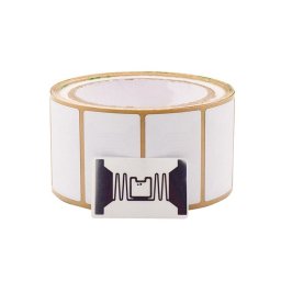 Étiquettes NFC autocollantes avec puce NTAG213, étiquettes RFID UHF à incrustation humide, taille : 53 x 33 mm