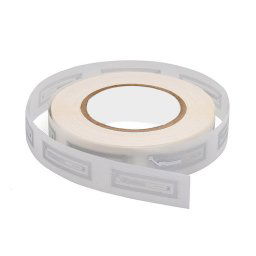 Étiquettes NFC autocollantes avec puce NTAG213, étiquettes RFID UHF à incrustation humide, taille : 55 x 18 mm
