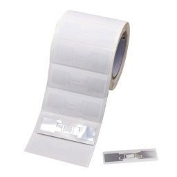 Étiquettes NFC autocollantes avec puce NTAG213, étiquettes RFID UHF à incrustation humide, taille : 98 x 27 mm