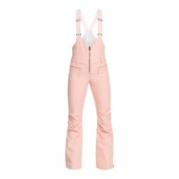 ROXY - Pantalon salopette de ski - rose pâle