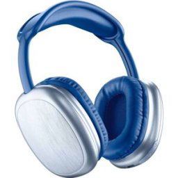 Cellular Line Micro-casque supra-auriculaire Bluetooth, sans fil, filaire bleu volume réglable, mise en sourdine du microphone