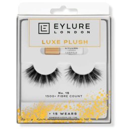 Faux Cils avec Colle - Luxe Plush N° 15
