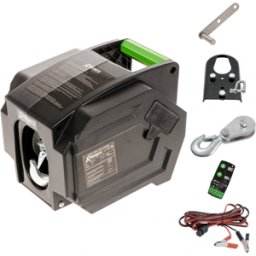 Ribimex PE12V/T1 - Treuil électrique à batterie 12 V - Avec télécommande