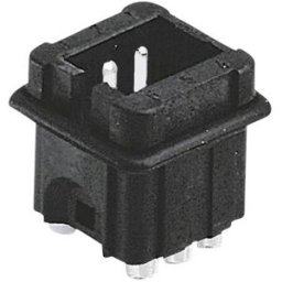 HARTING 09700062615 Insert mâle Han® Staf 6 à souder 1 pc(s)
