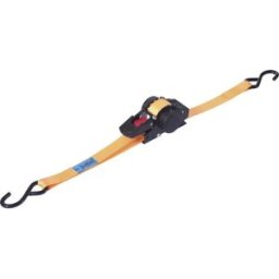 TOOLCRAFT TO-10283835 Sangle de serrage à enroulement automatique Force de traction LC : arrimage plaquant (simple/direct)=320 daN (L x l) 3.5 m x 25 mm à