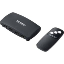 SpeaKa Professional SP-HDS-200 3 ports Switch HDMI avec télécommande UHD 8K @ 60 Hz, UHD 4K @ 120 Hz