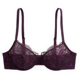 Polo Ralph Lauren Soutien-gorge corbeille dentelle en coton mélangé
