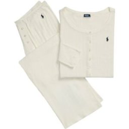 Polo Ralph Lauren Ensemble de pyjama en maille pointelle de coton