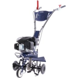 BullMach FLORA 40 - Motobineuse à essence 4,5 Cv - Moteur Loncin 139 cm3