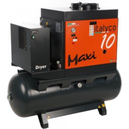 Italyco Maxi 10/270 D - Compresseur rotatif à vis - Pression max 10 bar
