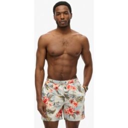 Superdry Homme Short de Bain à Imprimé Hawaïen Longueur 43 cm Multiple Colours Taille: XL