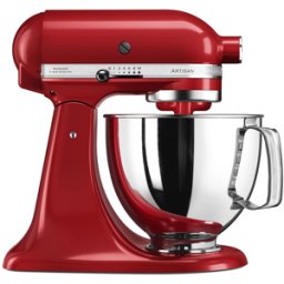 KitchenAid Artisan 5KSM125-EER Rouge Impérial - Batteur mélangeur planétaire avec tête relevable