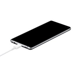 Samsung EP-TA800XBEGWW - Chargeur Secteur, Adaptateur USB Type C Fast Charge 25W & Câble USB Type C - Blanc (Emballage Original)