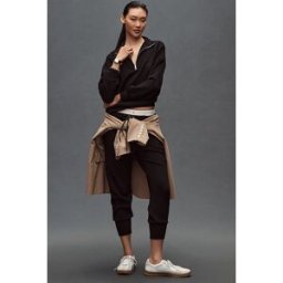Sweat-shirt à demi-zip Varley Hawley en Black taille: L chez Anthropologie