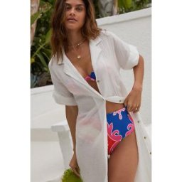 La Robe Midi Transparente Lucia par Anthropologie par By Anthropologie en White taille: 1 X
