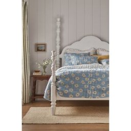 Couvre-lit matelassé en coton Lilla en Blue taille: Eu kng qlt chez Anthropologie