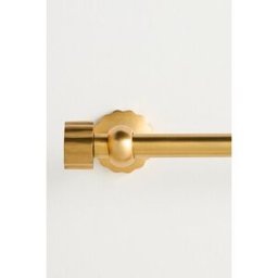Tringle à rideau ondulée en Brown chez Anthropologie