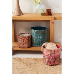 Panier Imprimé Odessa en Pink taille: M chez Anthropologie