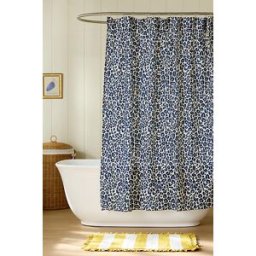 La Collection de Rideaux de Douche en Coton Imprimé Slub taille: 72" x 72" chez Anthropologie