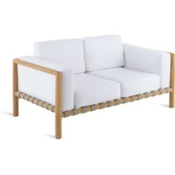 Unopiu - Set coussins Pevero - Blanc - Tissu acrylique