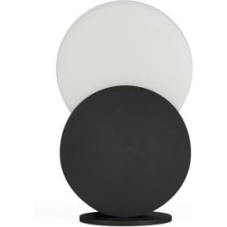 ENOstudio - Lampe de table Duo - Noir - Aluminium anodisé - Designer Jordi Lopez