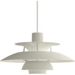 Louis Poulsen - Suspension PH - Gris - Aluminium laqué - Designer Poul Henningsen