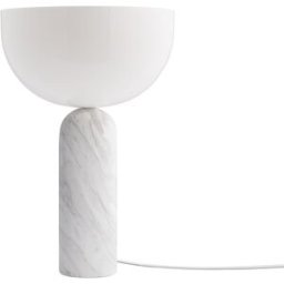 NEW WORKS - Lampe de table Kizu - Blanc - Acrylique - Designer Lars Tornoe