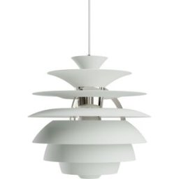 Louis Poulsen - Suspension PH - Vert - Zinc chromé - Designer Poul Henningsen