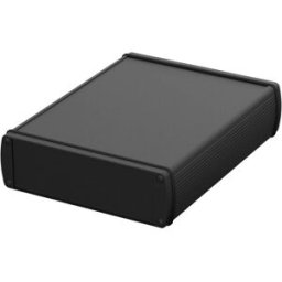 Bopla ABPH 1600-0200 ALUBOS_SET 84166200.HMT1 Boîtier universel 169 x 200 x 52 aluminium noir (RAL 9005) 1 set