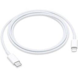 Apple Câble USB Second choix (emballage endommagé / manquant) USB-C® mâle, Connecteur Lightning 1.00 m blanc MM0A3ZM/A-B
