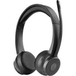 EKSA H16 Micro-casque supra-auriculaire Bluetooth noir Noise Cancelling, Suppression du bruit du microphone micro-casque, volume réglable, affichage de la
