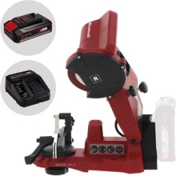Einhell GE-CS 18 Li - Affûteuse à batterie pour chaîne de tronçonneuses - 2,5 Ah 18 V