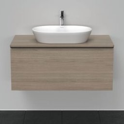 D-Neo Duravit vasque DE494803535 100 x 55 cm, chêne terra, 2000 , coulissant 2000 , plaque console match2