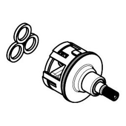 Hansgrohe insert pour trio inverseur valve 95509000