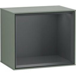 Villeroy und Boch Villeroy et Boch module d' Finion F590HGGM 41.8x35.6x27cm, station de charge, étagère Midnight Blue , Olive Matt Lacquer
