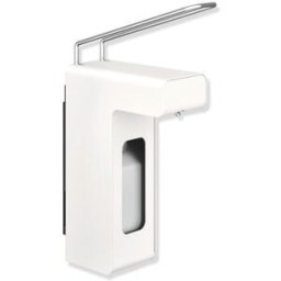 Hewi System 900 désinfectant et distributeur de savon 900.06.00361 blanc de sécurité, 80,5x342x203mm