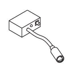 Récepteur radio Hewi S 50 S50 .02.02001 pour Module WC réglable en Module WC , pour réservoir